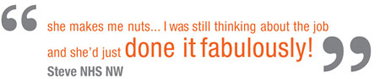 Steve NHS quote